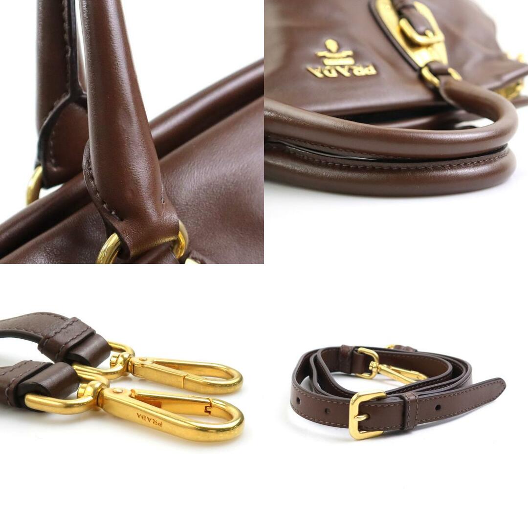PRADA - プラダ PRADA ハンドバッグ ショルダーバッグ レザー PRADA - プラダ PRADA ハンドバッグ ショルダーバッグ レザー