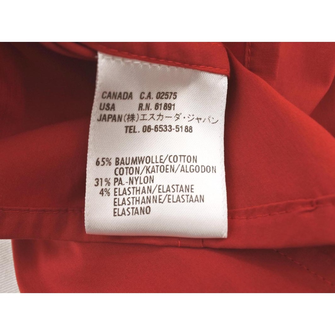 ESCADA - ESCADA エスカーダ シャツ size34/赤 □◇ レディース ESCADA - ESCADA エスカーダ シャツ size34/赤 □◇ レディース