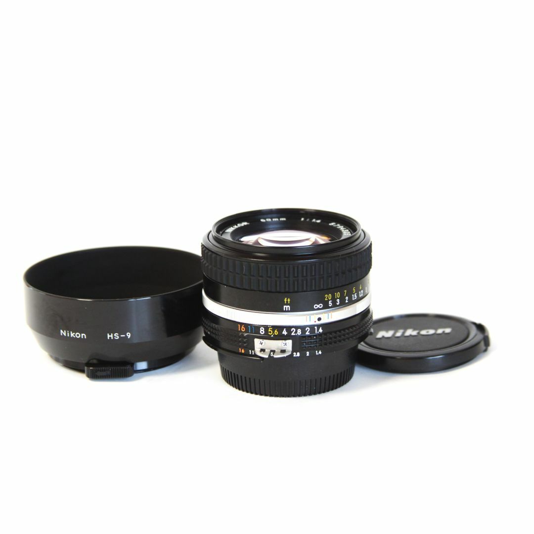 Nikon - Nikon Ai-S NIKKOR 50mm F1.4 フード付き ニコンの通販 Nikon - Nikon Ai-S NIKKOR 50mm F1.4 フード付き ニコンの通販