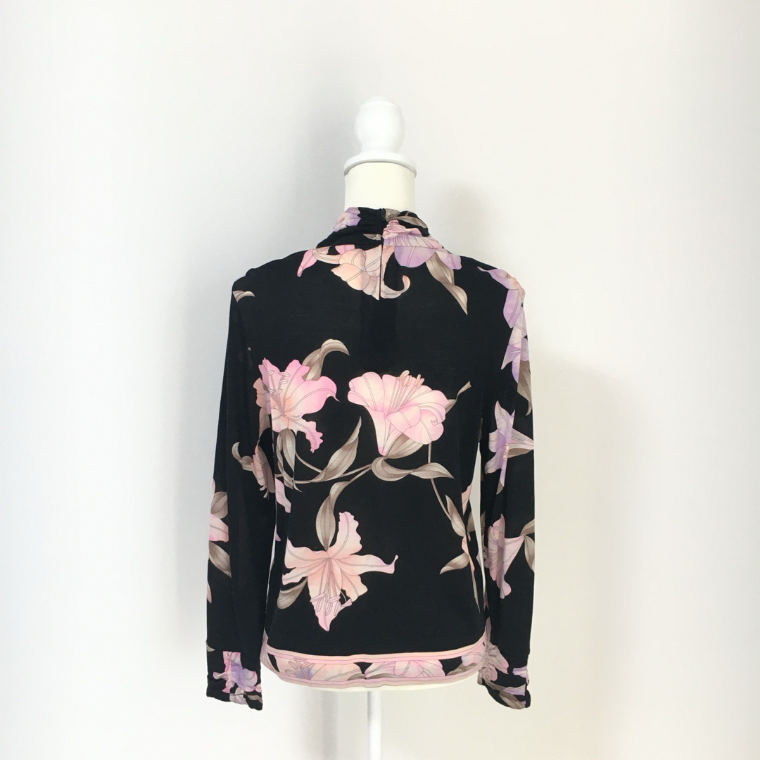 LEONARD - 近年美品 LEONARD レオナール シルクウール トップス LEONARD - 近年美品 LEONARD レオナール シルクウール トップス