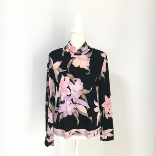 LEONARD - 近年美品 LEONARD レオナール シルクウール トップス LEONARD - 近年美品 LEONARD レオナール シルクウール トップス