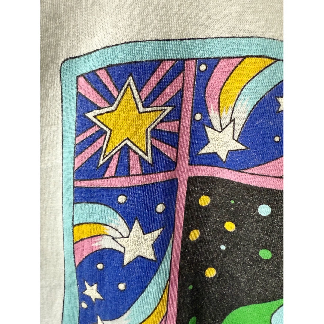 VINTAGE - 古着 ビンテージ 80s 地球 星 3XL オーバーサイズ T VINTAGE - 古着 ビンテージ 80s 地球 星 3XL オーバーサイズ T