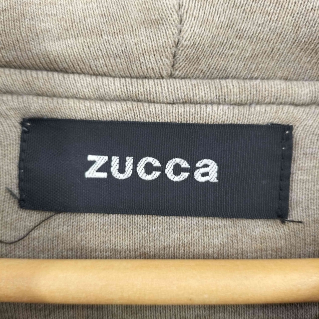 ZUCCa - ZUCCa(ズッカ) 斜めジップアップパーカー レディース ZUCCa - ZUCCa(ズッカ) 斜めジップアップパーカー レディース