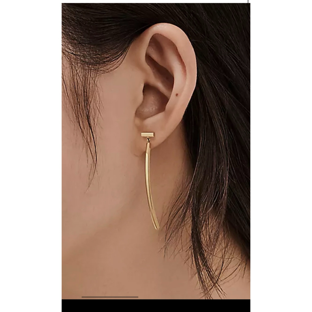 Tiffany & Co. - ティファニー Tバーピアス ローズゴールドの Tiffany & Co. - ティファニー Tバーピアス ローズゴールドの