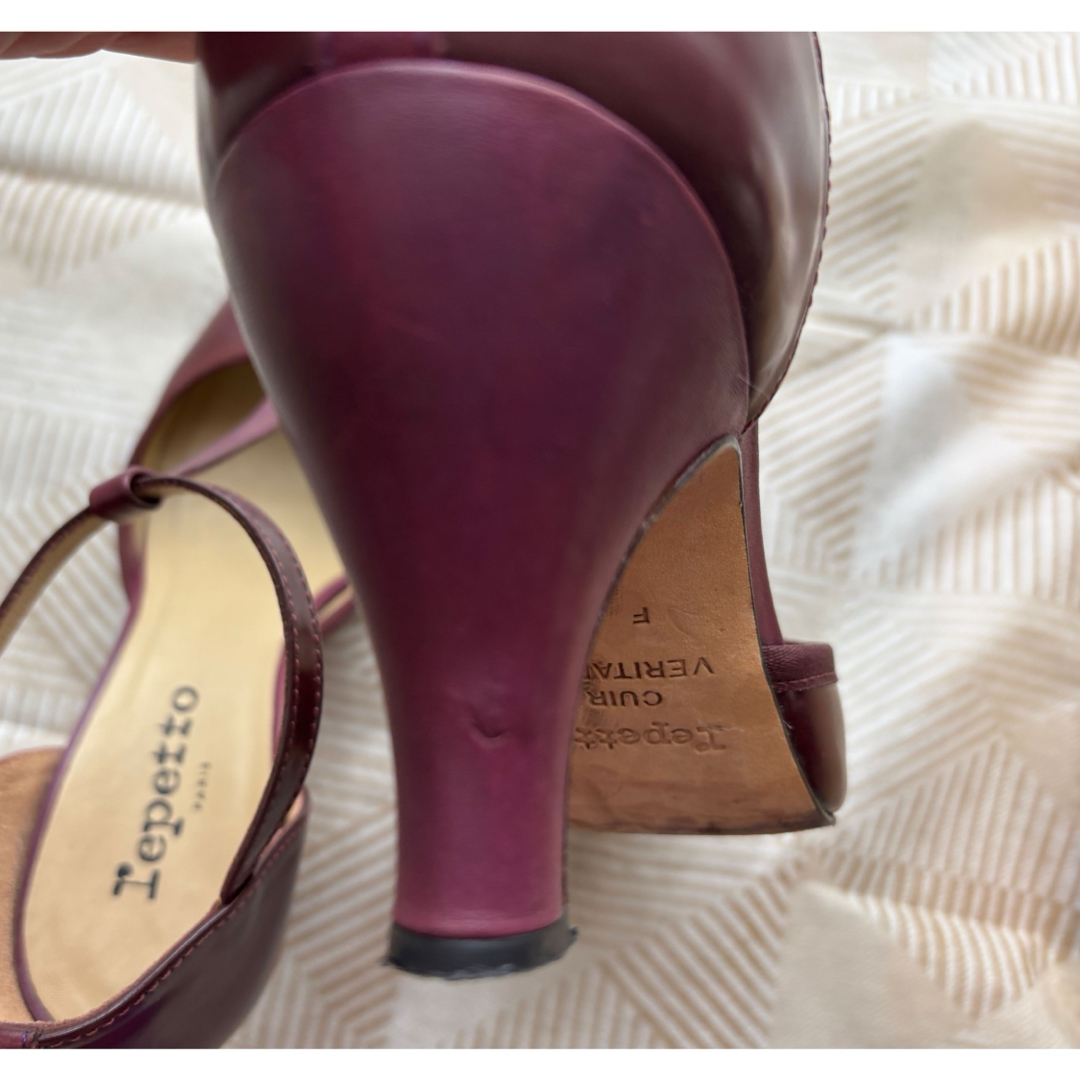 repetto - レペット Tストラップパンプス 23.5センチの通販 by repetto - レペット Tストラップパンプス 23.5センチの通販 by