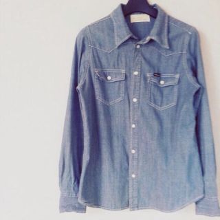 ダブルクローゼット(w closet)のw closet デニムシャツ(シャツ/ブラウス(長袖/七分))