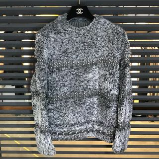 CHANEL - CHANEL シャネル 23AW カメリアボタン カシミア CHANEL - CHANEL シャネル 23AW カメリアボタン カシミア