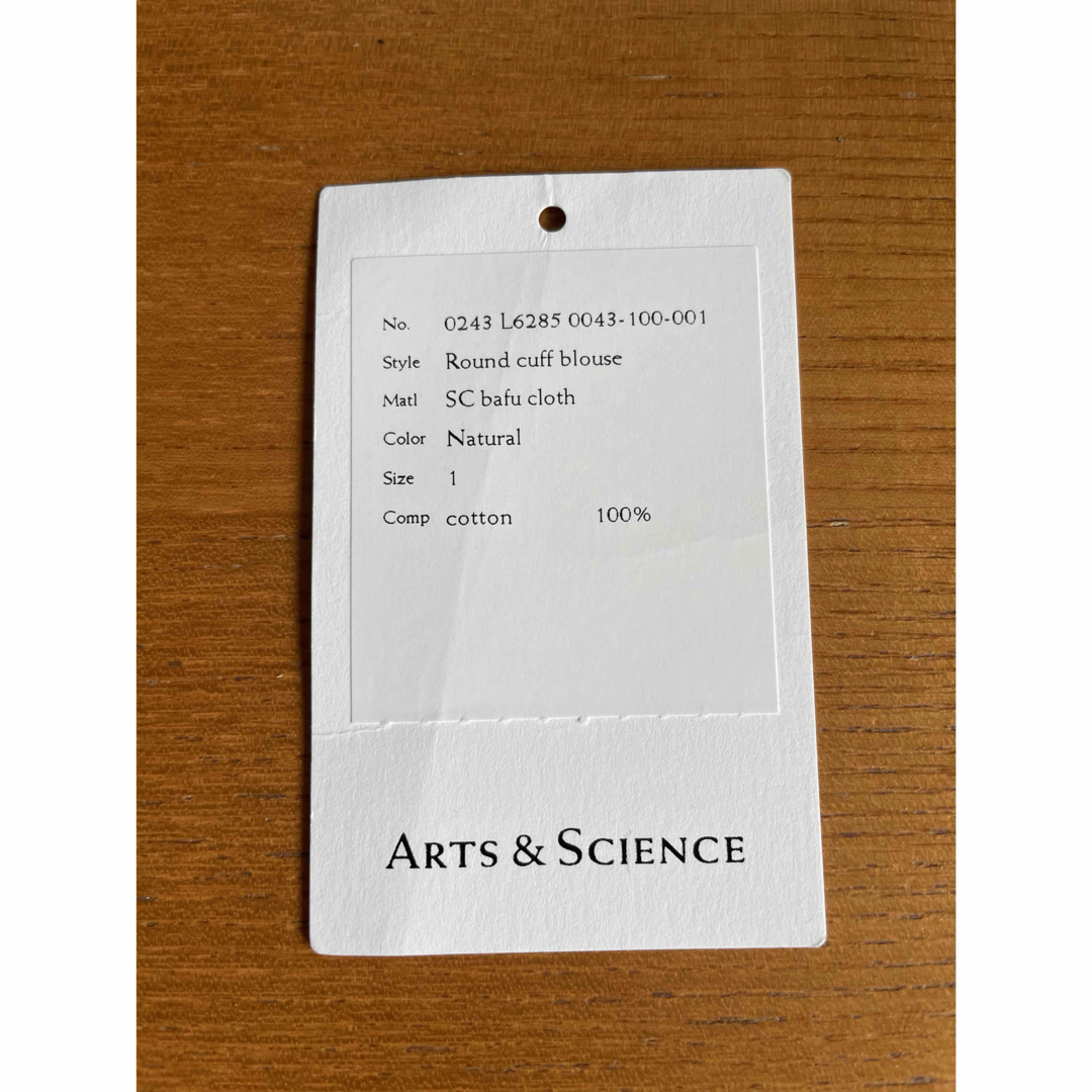 arts&science Round cuff blouse