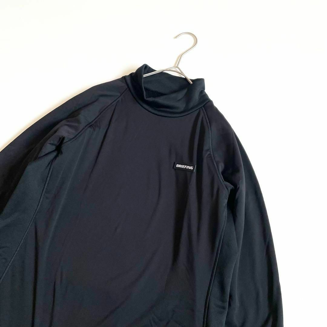 BRIEFING - 4657【美品】ブリーフィング モックネックシャツ BRIEFING - 4657【美品】ブリーフィング モックネックシャツ