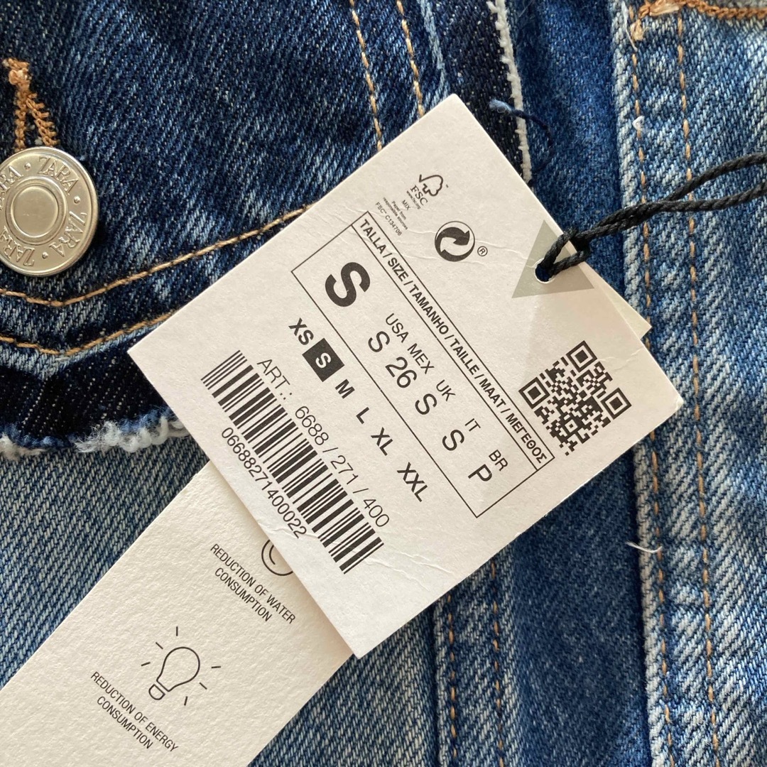 ZARA - ZARA パッチワーク デニム ジャケット Sの通販 by ZARA - ZARA パッチワーク デニム ジャケット Sの通販 by