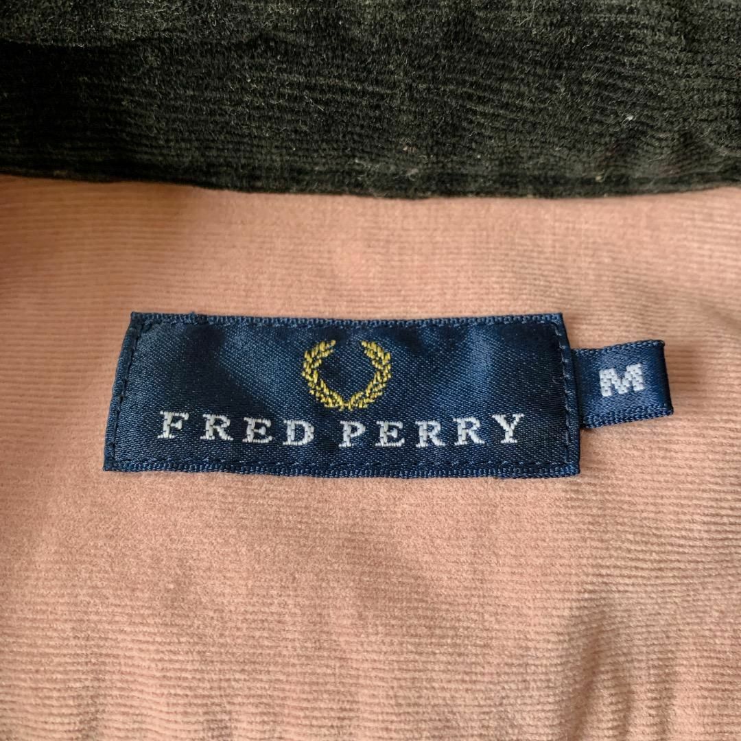 FRED PERRY - フレッドペリー コーデュロイ ジャケット M くすみ FRED PERRY - フレッドペリー コーデュロイ ジャケット M くすみ