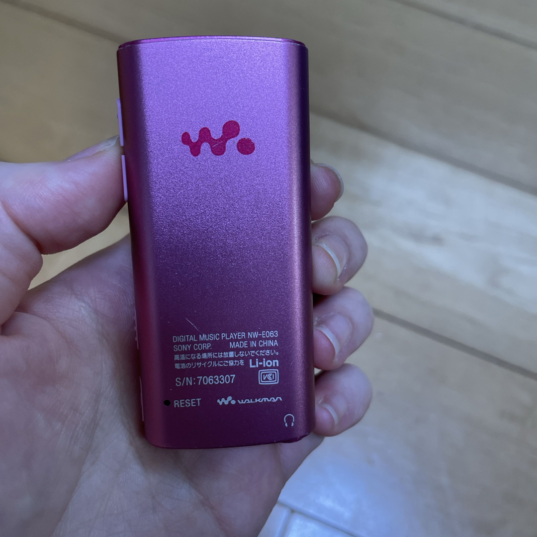 WALKMAN - 【動作確認•メモリー初期化済】ウォークマン(本体 WALKMAN - 【動作確認•メモリー初期化済】ウォークマン(本体
