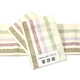 平和屋着物◎六通柄袋帯 唐織 花蝶丸文 金銀糸 正絹 逸品 平和屋着物◎六通柄袋帯 唐織 花蝶丸文 金銀糸 正絹 逸品