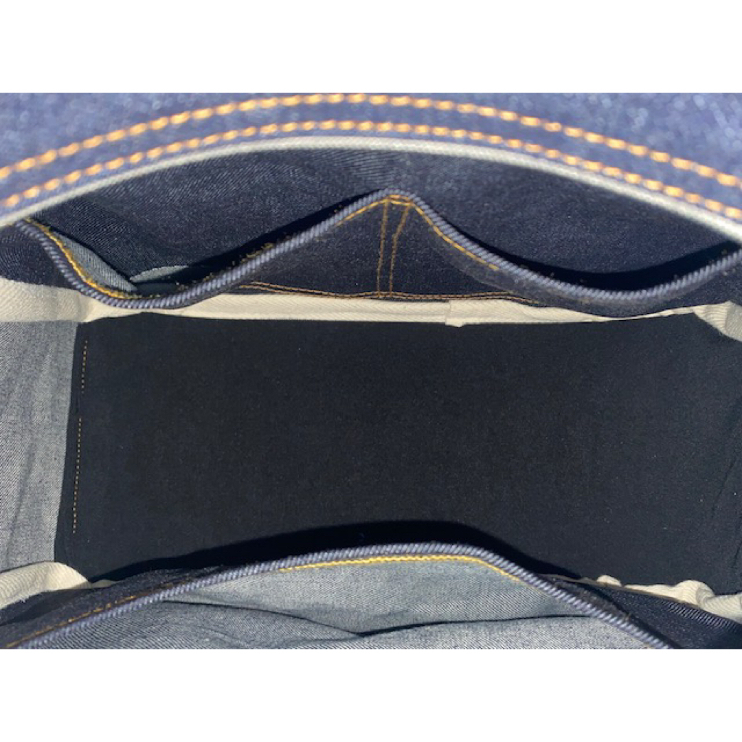 ☆岡山デニム☆ステンシル☆クロネコ☆黒猫☆リュック対応☆4wayボストンバッグ ハンドメイド☆岡山デニム☆ステンシル☆可愛い帽子猫☆猫☆4way
