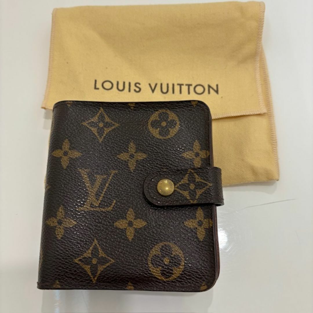 LOUIS VUITTON - ルイヴィトン モノグラム コンパクトジップ M61667 MI0949