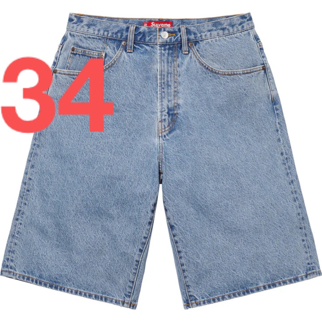 Supreme - Supreme Baggy Denim Short Washed Indigoの通販 by Supreme - Supreme Baggy Denim Short Washed Indigoの通販 by