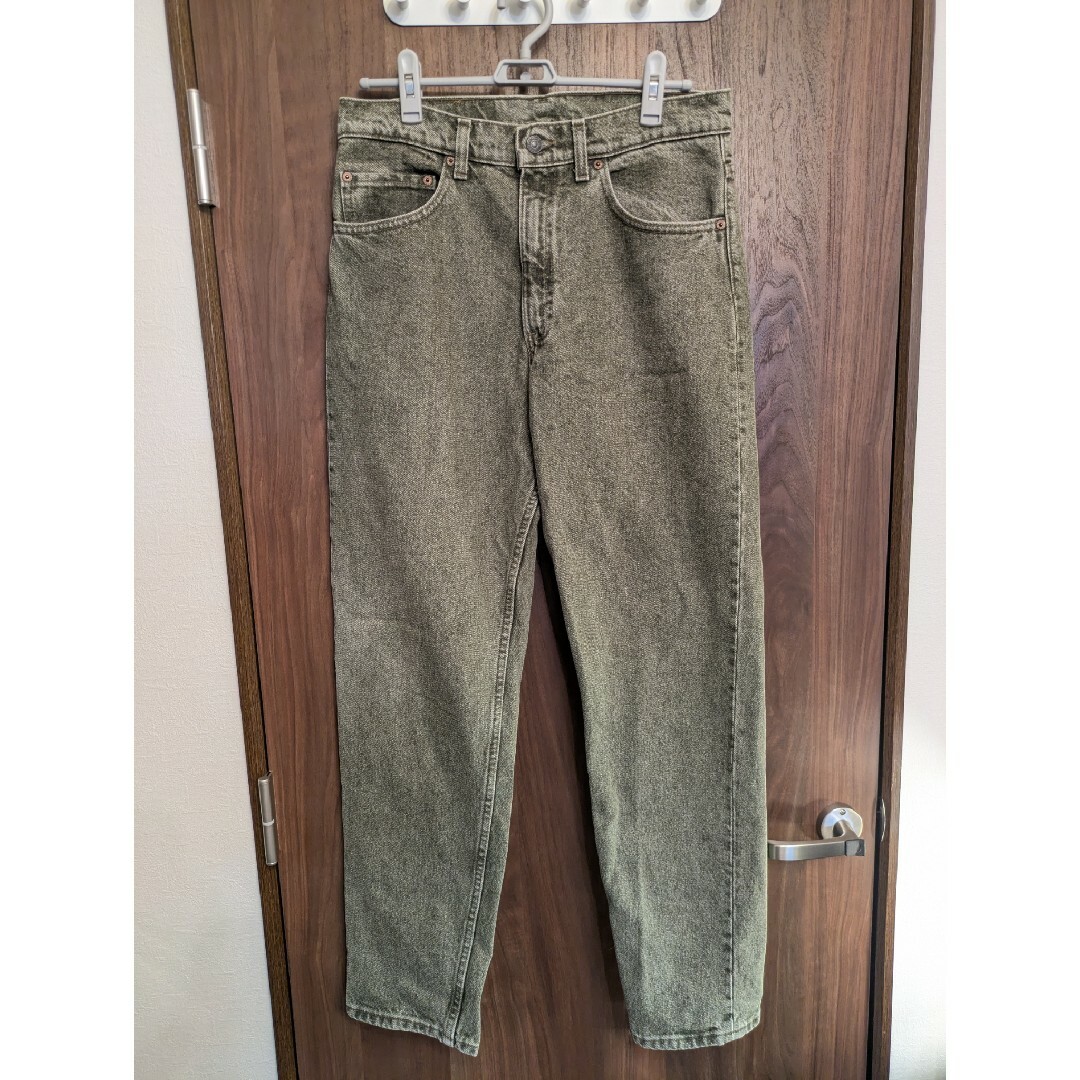Levi's - Levi's 550 made in usa 希少グリーン w32 L30の通販 Levi's - Levi's 550 made in usa 希少グリーン w32 L30の通販