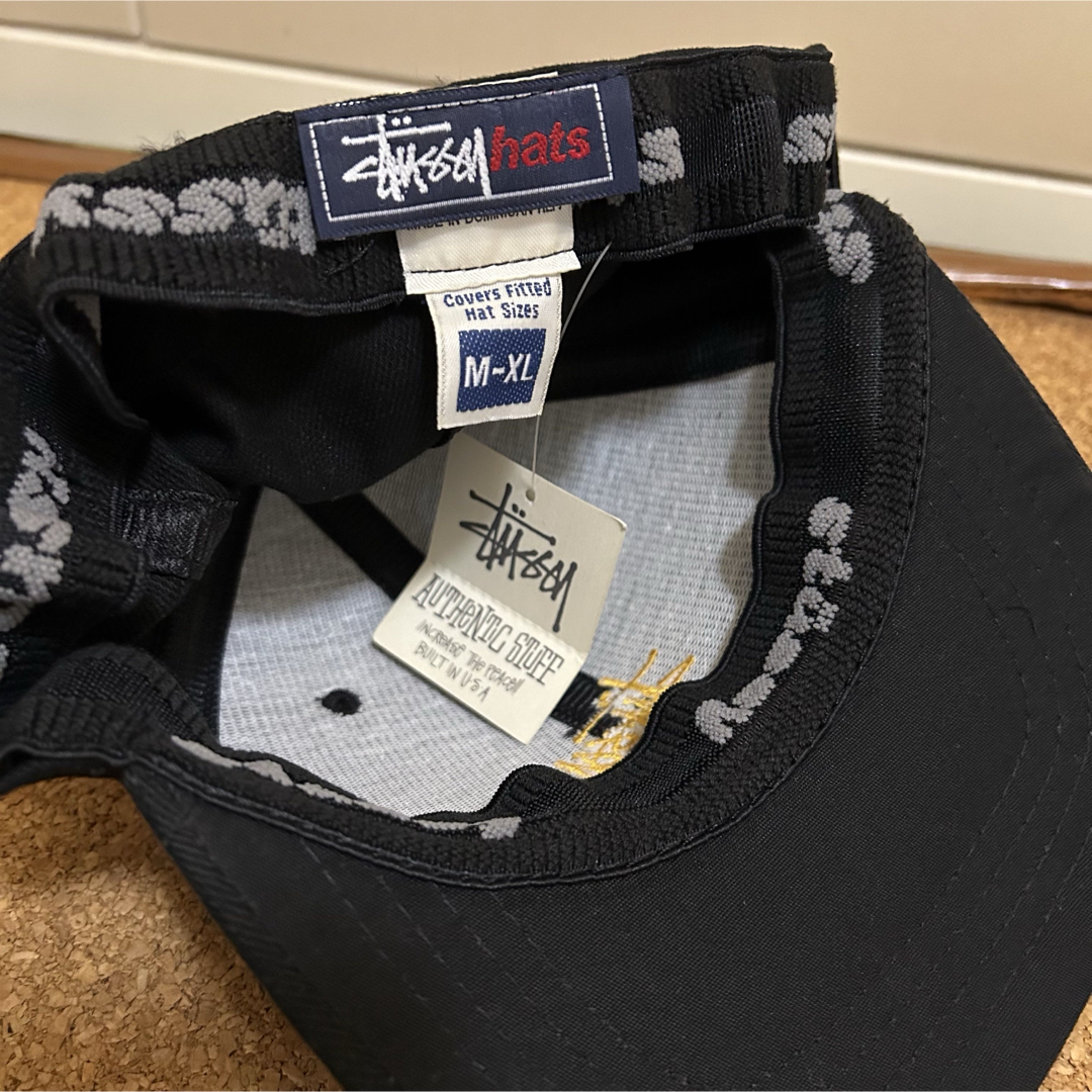 STUSSY - レア デッドストック90s STUSSY 紺タグ 刺繍ロゴ STUSSY - レア デッドストック90s STUSSY 紺タグ 刺繍ロゴ