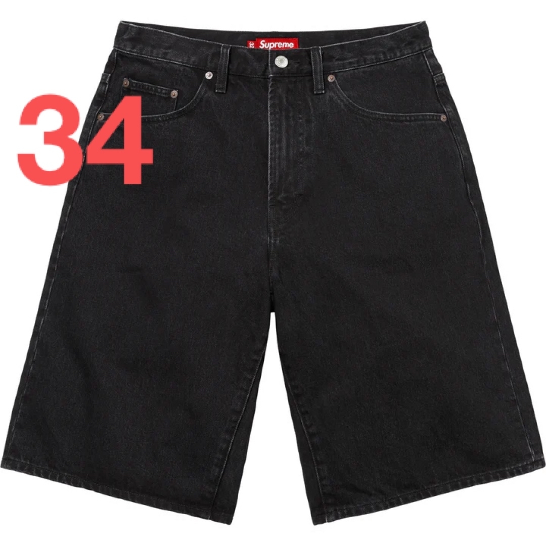 Supreme - 34 Supreme Baggy Denim Short Blackの通販 by Supreme - 34 Supreme Baggy Denim Short Blackの通販 by
