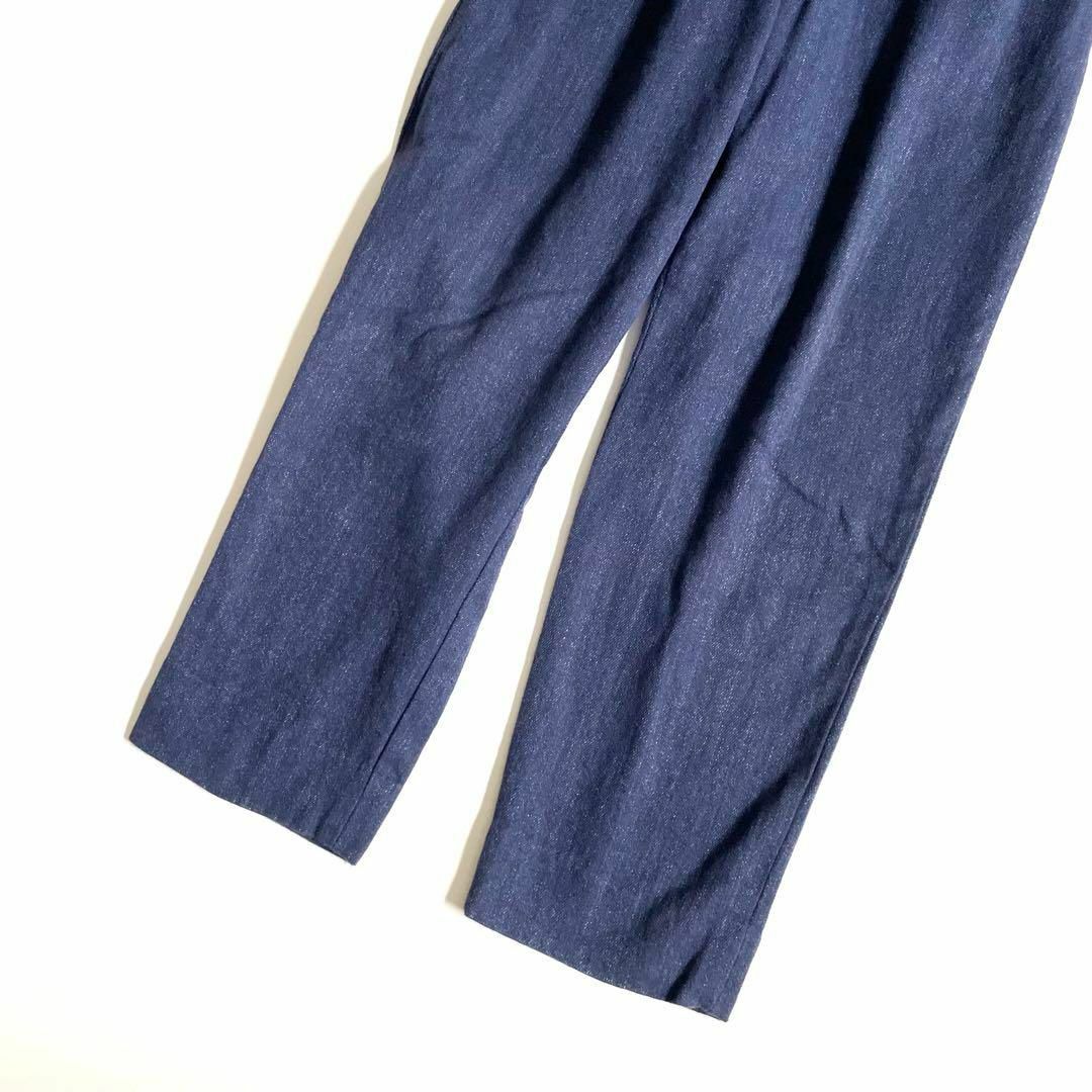 COMOLI - 4688【美品】コモリ ワイドパンツ フレンチブルー COMOLI - 4688【美品】コモリ ワイドパンツ フレンチブルー