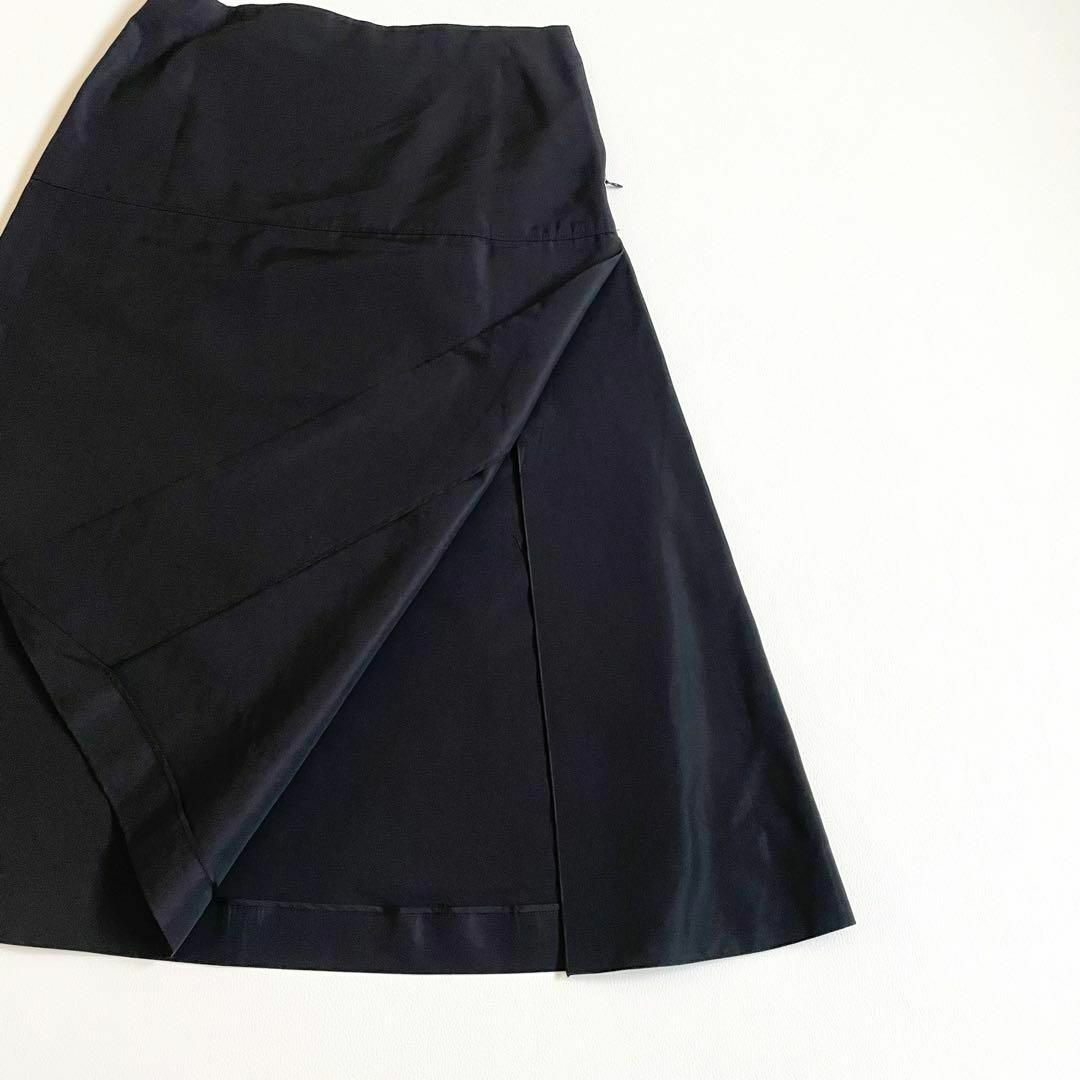 BLAMINK - 4669【美品】ブラミンク ロングスカート シルク混 BLAMINK - 4669【美品】ブラミンク ロングスカート シルク混