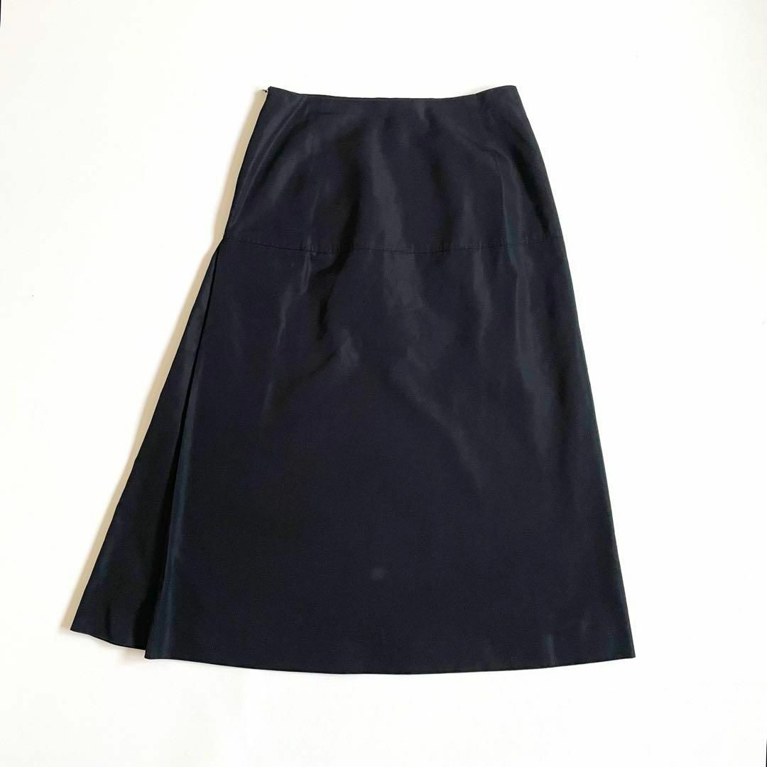 BLAMINK - 4669【美品】ブラミンク ロングスカート シルク混 BLAMINK - 4669【美品】ブラミンク ロングスカート シルク混