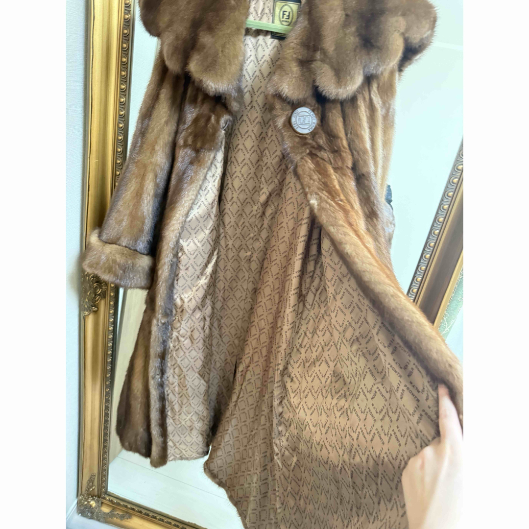 FENDI - Fendi フェンディ ヴィンテージ ミンク ロングコート FENDI - Fendi フェンディ ヴィンテージ ミンク ロングコート