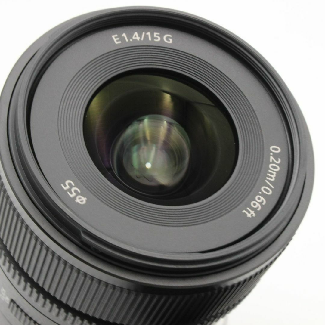 SONY - 【極美品】 SONY E 15mm f1.4 SEL15F14G Eマウントの通販 SONY - 【極美品】 SONY E 15mm f1.4 SEL15F14G Eマウントの通販