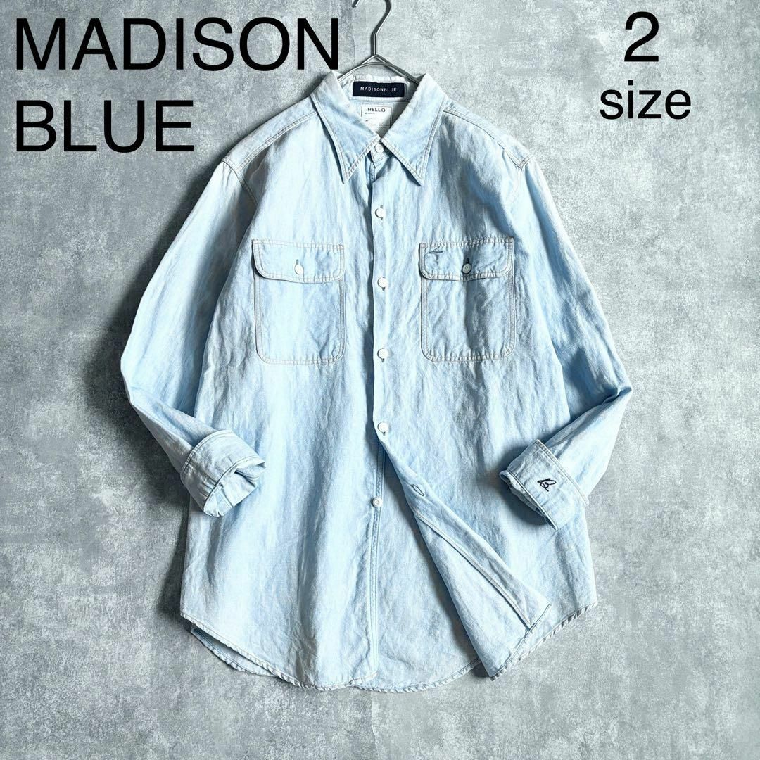 MADISONBLUE - 4690【美品】マディソンブルー ハンプトンシャツ MADISONBLUE - 4690【美品】マディソンブルー ハンプトンシャツ
