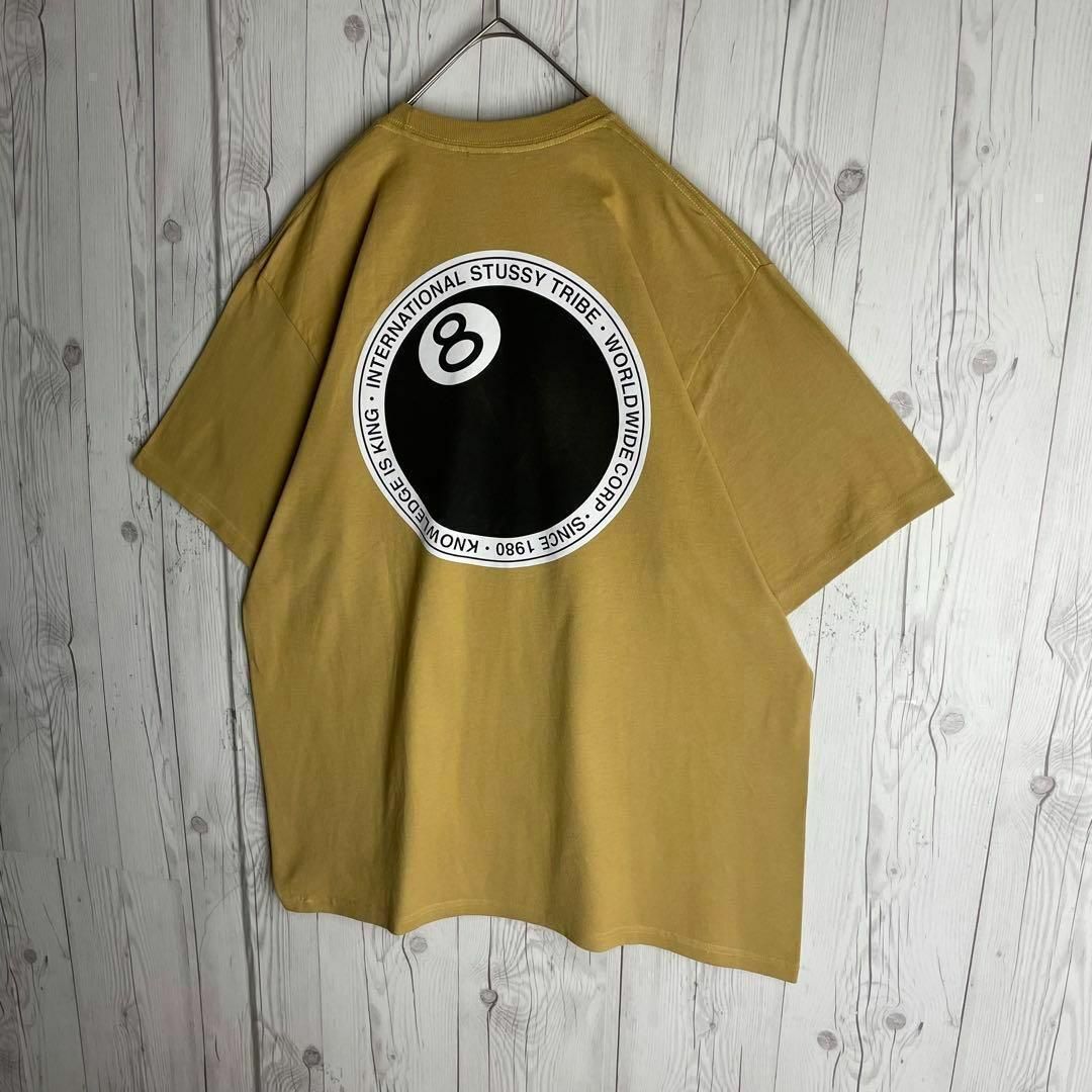 STUSSY - 【希少カラー】ステューシー☆両面 8ボール プリント t STUSSY - 【希少カラー】ステューシー☆両面 8ボール プリント t