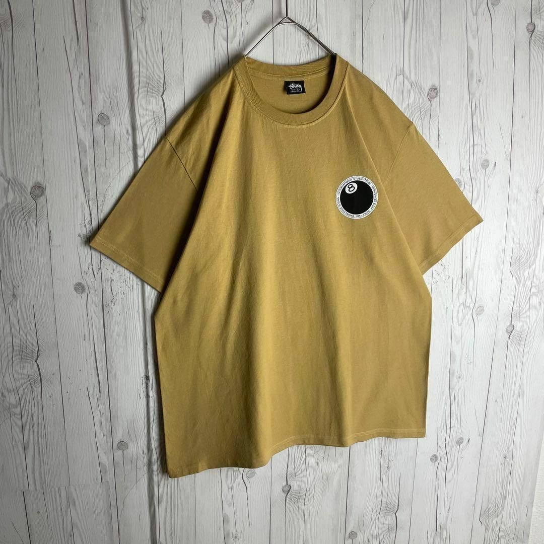 STUSSY - 【希少カラー】ステューシー☆両面 8ボール プリント t STUSSY - 【希少カラー】ステューシー☆両面 8ボール プリント t