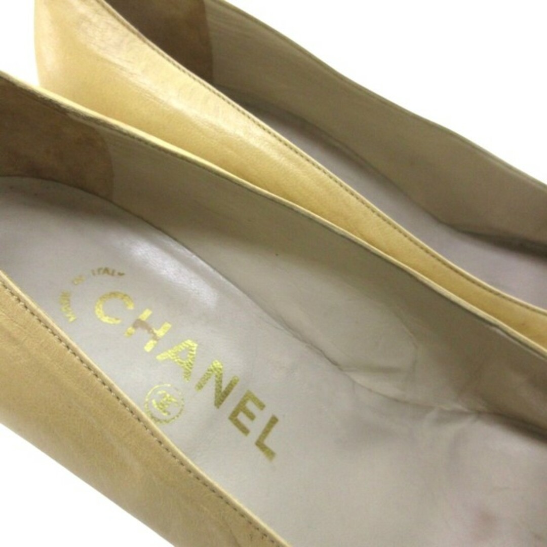 CHANEL - シャネル CHANEL ココマーク パンプス バイカラー CHANEL - シャネル CHANEL ココマーク パンプス バイカラー