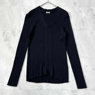 IENA - 【美品】IENA イエナ 3x3リブ Vネックプルオーバー 長袖 IENA - 【美品】IENA イエナ 3x3リブ Vネックプルオーバー 長袖