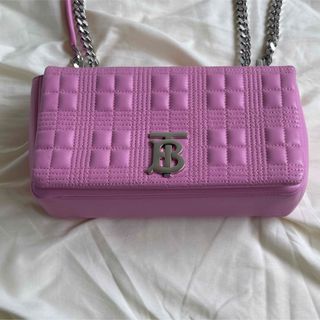 BURBERRY - バーバリー ミニ ツートン キャンバス&レザー BURBERRY - バーバリー ミニ ツートン キャンバス&レザー