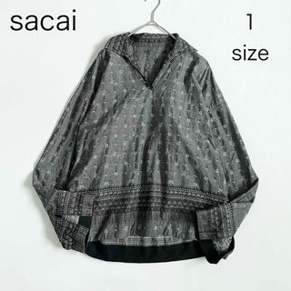 sacai - 【美品】 sacai / サカイ | 2023AW | ウール混 襟ベロア sacai - 【美品】 sacai / サカイ | 2023AW | ウール混 襟ベロア