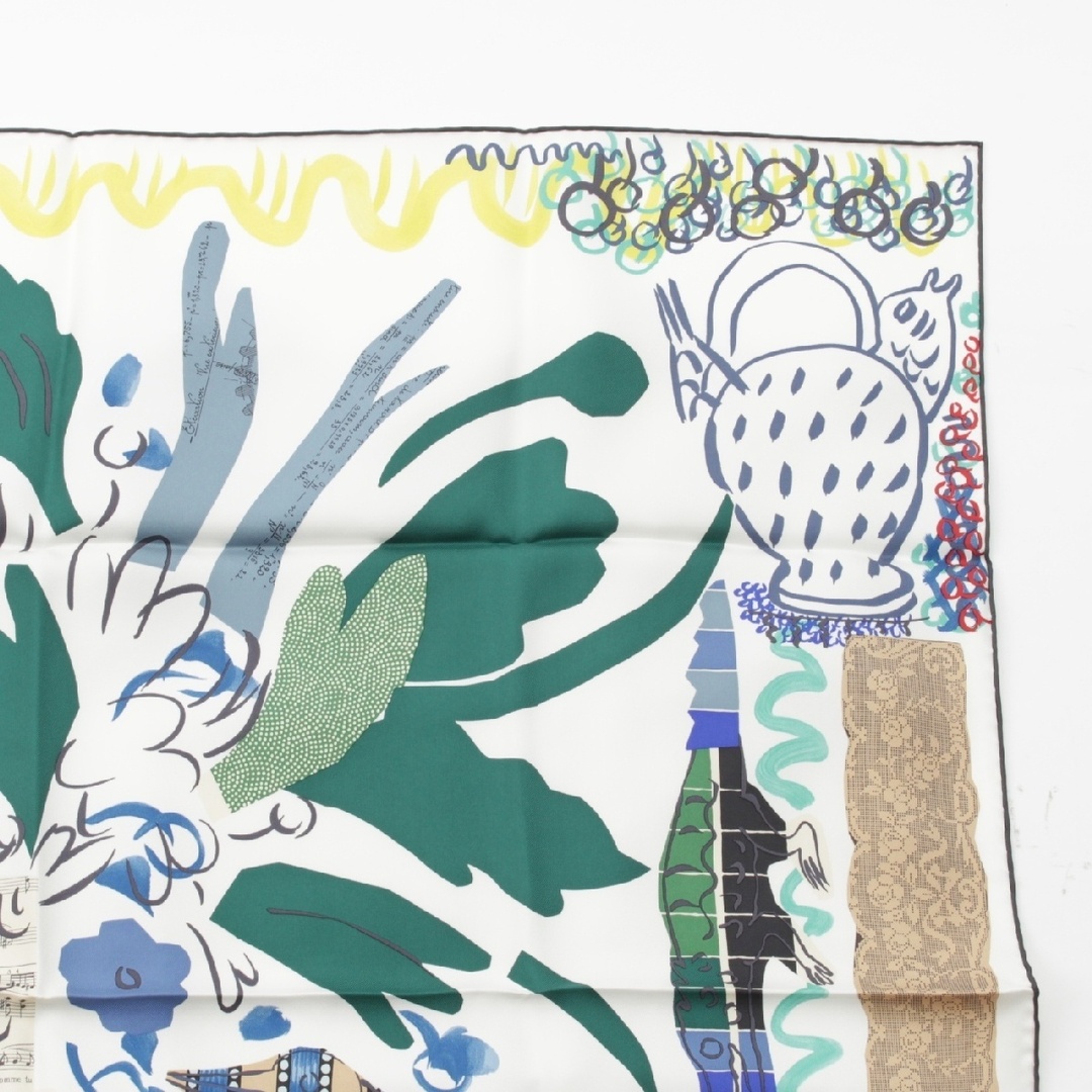 HERMES - エルメス カレ90 シルク La Maison des Oiseaux HERMES - エルメス カレ90 シルク La Maison des Oiseaux