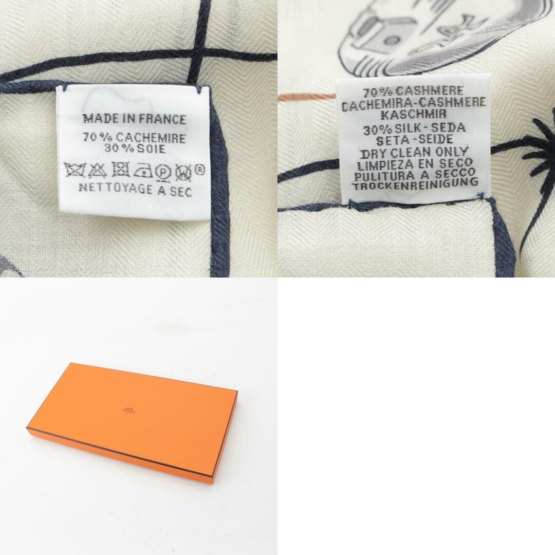 HERMES - エルメス 25年 カレジェアン 140 カシミヤ シルク HERMES - エルメス 25年 カレジェアン 140 カシミヤ シルク