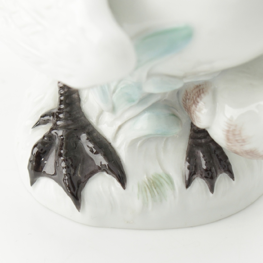 MEISSEN - マイセン 白鳥 親子 フィギュリン インテリア 77132 MEISSEN - マイセン 白鳥 親子 フィギュリン インテリア 77132