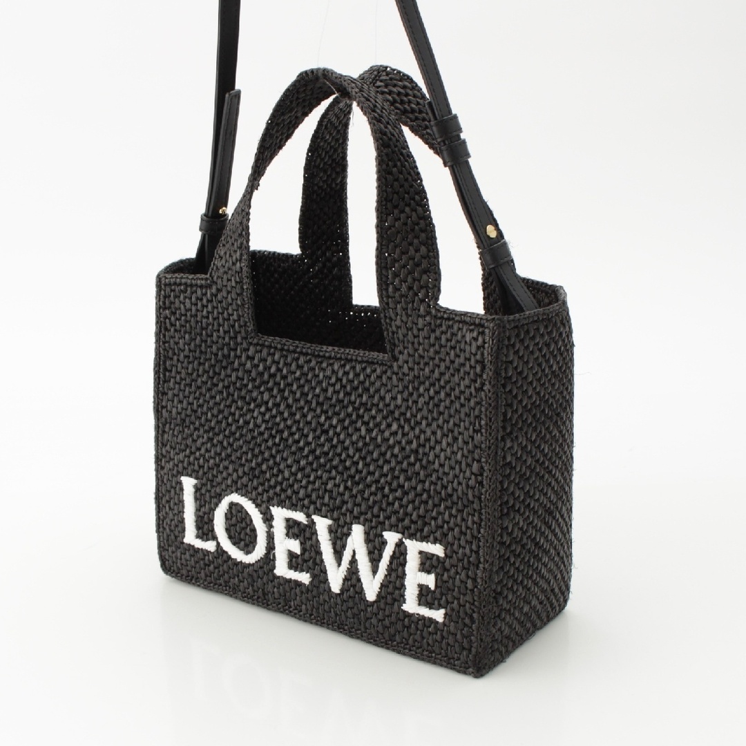 LOEWE - ロエベ フォントトート スモール ラフィア ロゴ 2WAY LOEWE - ロエベ フォントトート スモール ラフィア ロゴ 2WAY