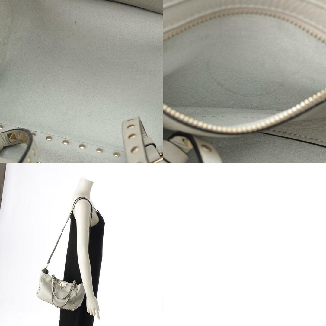 VALENTINO - ヴァレンティノ レザー ロックスタッズ ミニ 2way VALENTINO - ヴァレンティノ レザー ロックスタッズ ミニ 2way