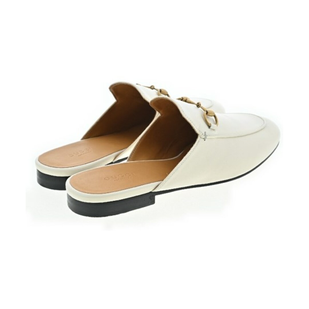 GUCCI - GUCCI グッチ パンプス EU39(25.5cm位) 白 【古着 GUCCI - GUCCI グッチ パンプス EU39(25.5cm位) 白 【古着