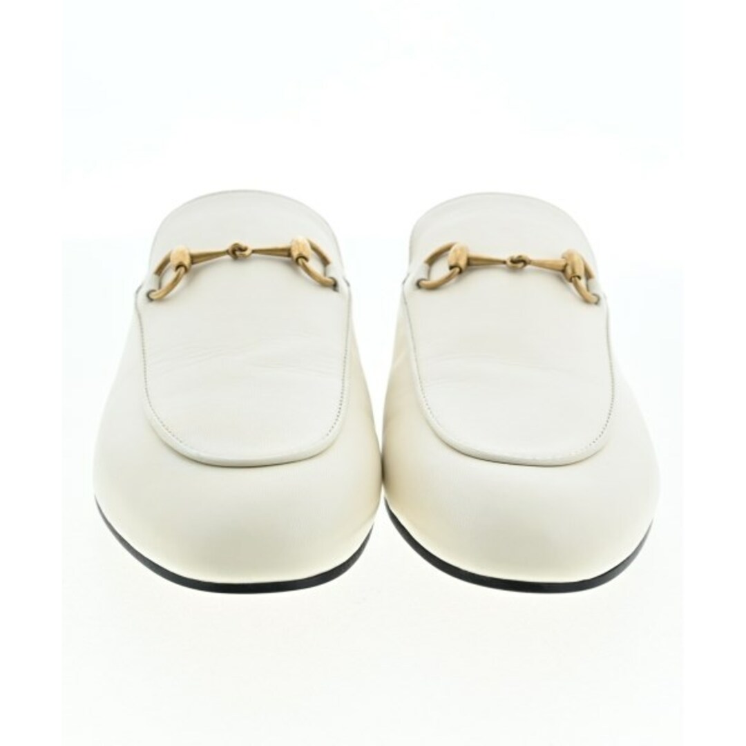 GUCCI - GUCCI グッチ パンプス EU39(25.5cm位) 白 【古着 GUCCI - GUCCI グッチ パンプス EU39(25.5cm位) 白 【古着