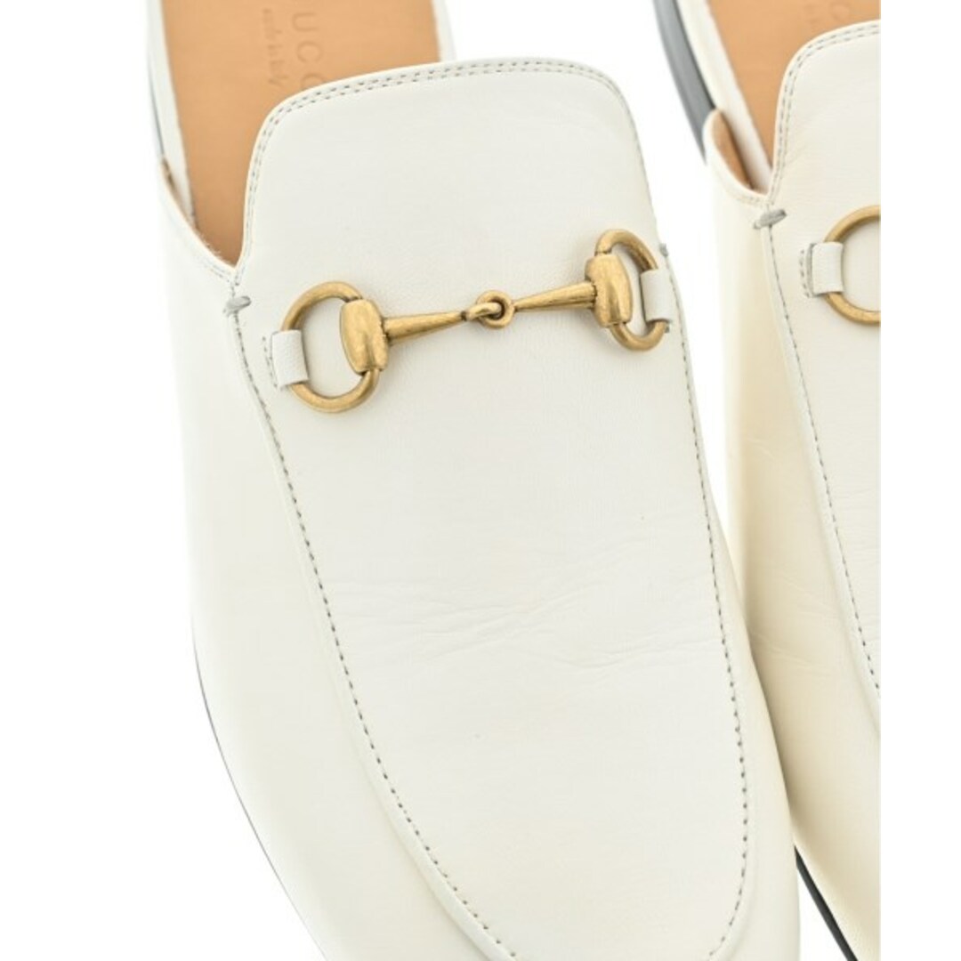 GUCCI - GUCCI グッチ パンプス EU39(25.5cm位) 白 【古着 GUCCI - GUCCI グッチ パンプス EU39(25.5cm位) 白 【古着