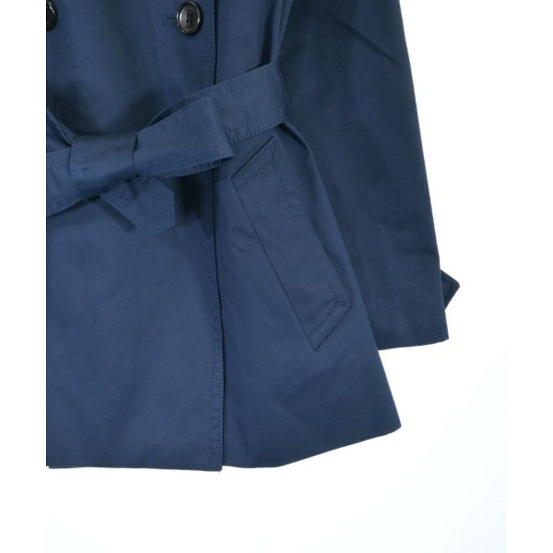 COACH - COACH コーチ トレンチコート XS 青 【古着】【中古】の COACH - COACH コーチ トレンチコート XS 青 【古着】【中古】の