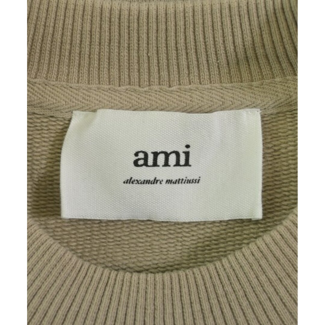 ami - ami アミ スウェット XS グレーベージュ 【古着】【中古 ami - ami アミ スウェット XS グレーベージュ 【古着】【中古