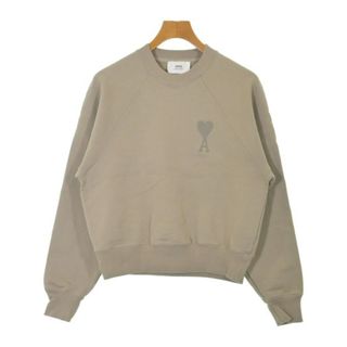 ami - ami アミ スウェット XS グレーベージュ 【古着】【中古 ami - ami アミ スウェット XS グレーベージュ 【古着】【中古