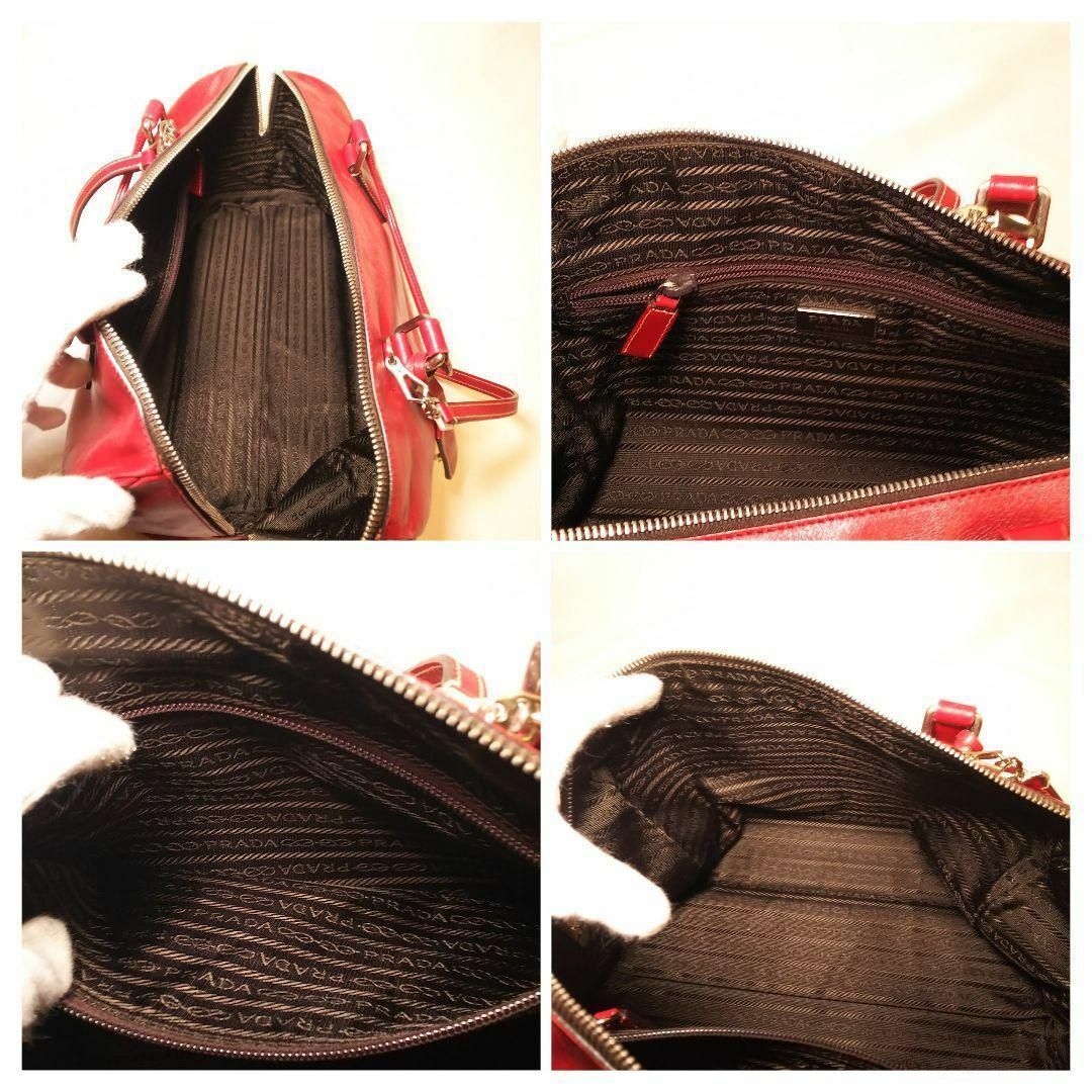 PRADA - PRADAプラダ 2way ショルダーバッグ ミニボストンバッグ PRADA - PRADAプラダ 2way ショルダーバッグ ミニボストンバッグ