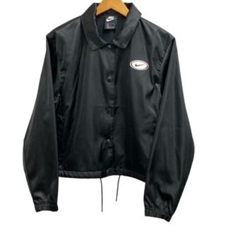 ナイキ(NIKE)のナイキ NIKE コーチジャケット ブルゾン アウター ロゴ 長袖 L ブラック(その他)