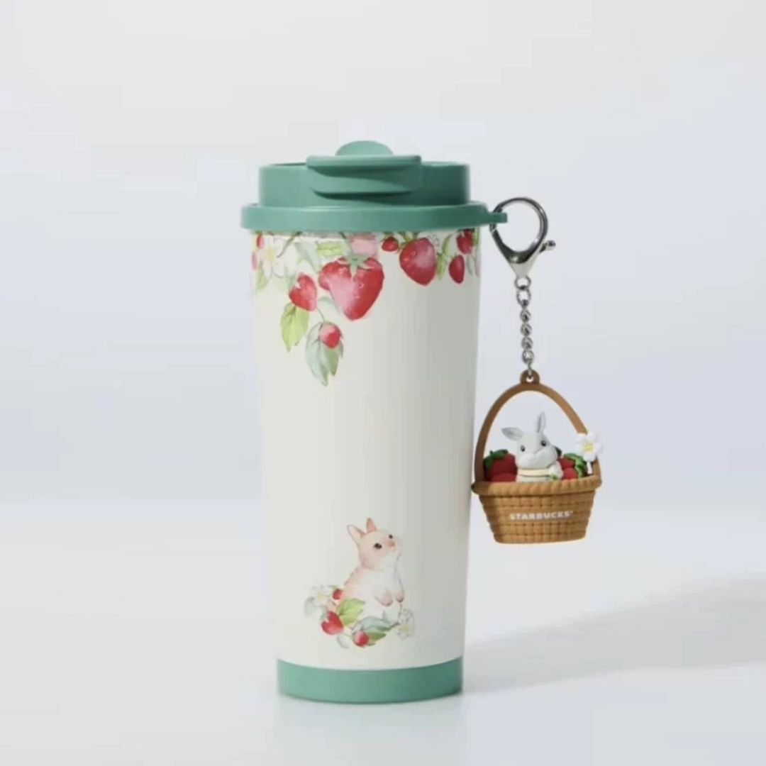 Starbucks - 新品 スターバックス うさぎ いちご ステンレス Starbucks - 新品 スターバックス うさぎ いちご ステンレス