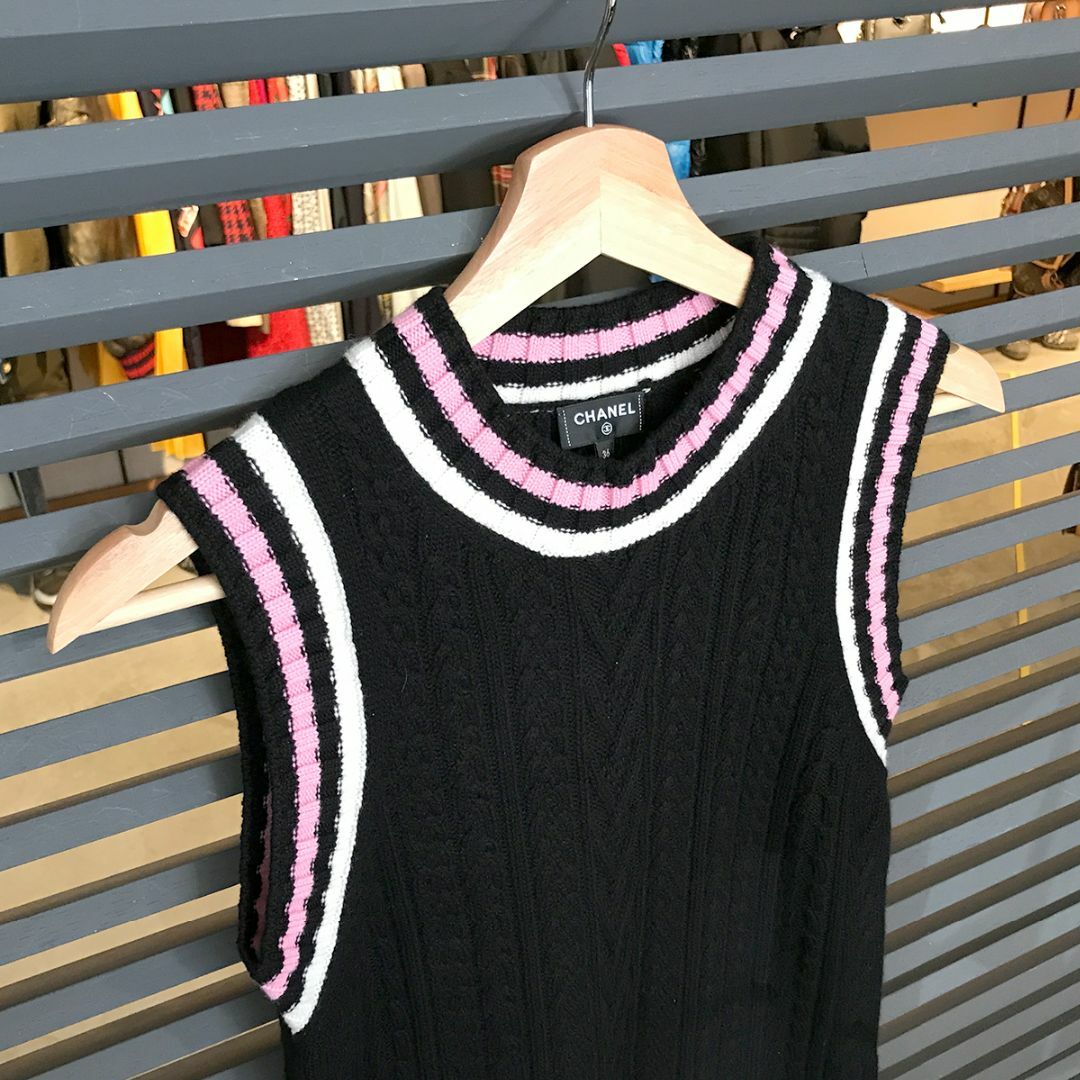 CHANEL - 超美品 シャネル 23SS ノースリーブ チュニック CHANEL - 超美品 シャネル 23SS ノースリーブ チュニック
